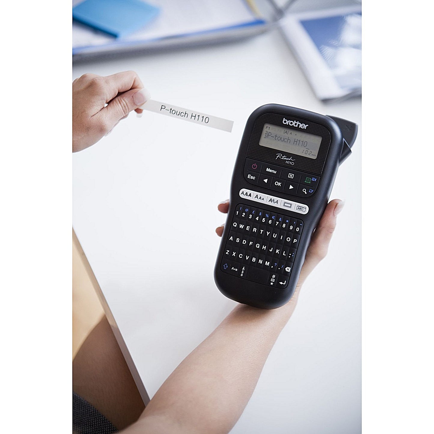 Brother PT-H110 Professional Label Printer, Handheld