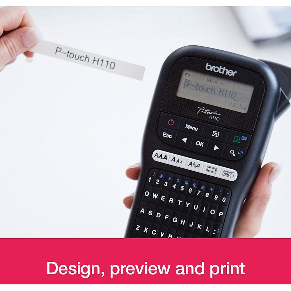 Brother PT-H110 Professional Label Printer, Handheld