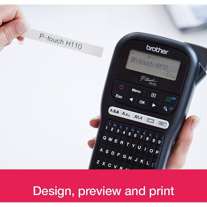 Brother PT-H110 Professional Label Printer, Handheld