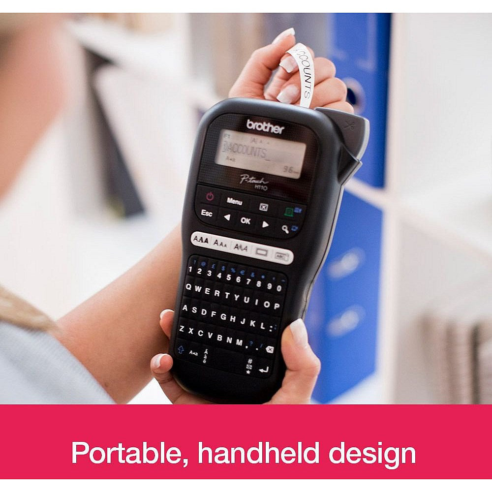 Brother PT-H110 Professional Label Printer, Handheld