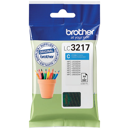 Brother LC3217C Cyan Inkjet Cartridge