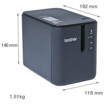Brother PTP950NW Wireless Professional Label Printer, Desktop