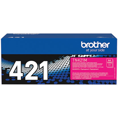 Brother TN421M Magenta Laser Toner Cartridge