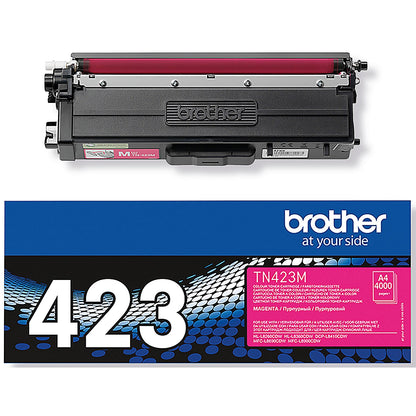 Brother TN423M Magenta High Yield Laser Toner Cartridge