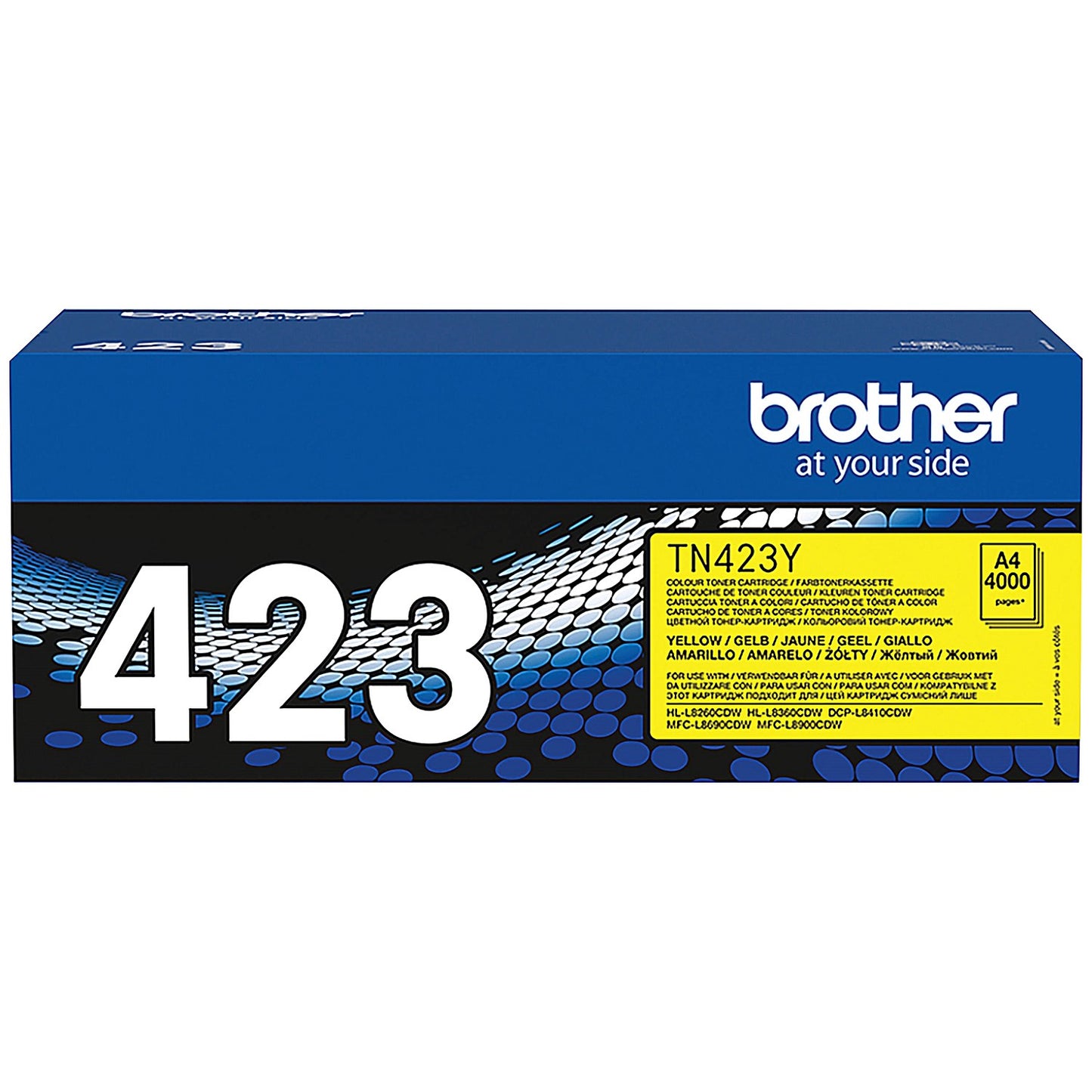 Brother TN423Y Yellow High Yield Laser Toner Cartridge