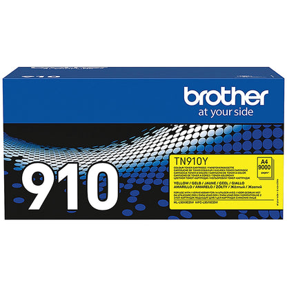 Brother TN910Y Yellow Ultra High Yield Laser Toner Cartridge
