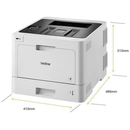 Brother HL-L8260CDW A4 Wireless Colour Laser Printer, White