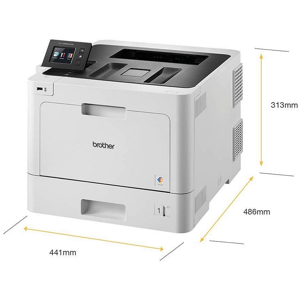 Brother HL-L8360CDW A4 Wireless Colour Laser Printer, White