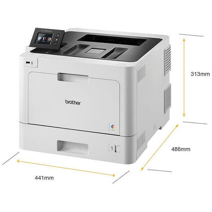 Brother HL-L8360CDW A4 Wireless Colour Laser Printer, White