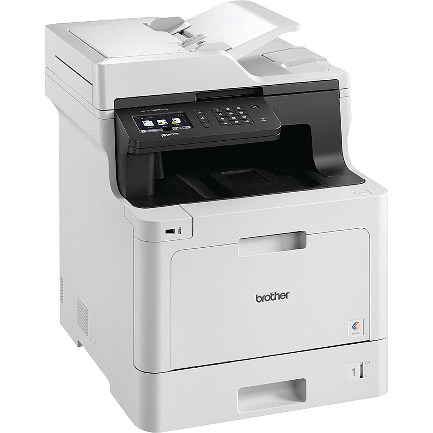 Brother MFC-L8690CDW A4 Wireless Colour Laser Multifunctional Printer, White