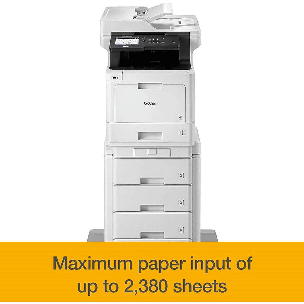 Brother MFC-L8900CDW A4 Wireless Colour Laser Multifunctional Printer, White