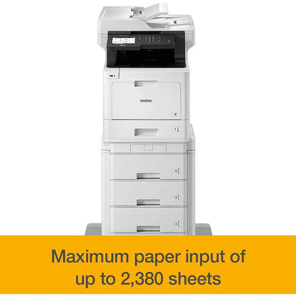 Brother MFC-L8900CDW A4 Wireless Colour Laser Multifunctional Printer, White