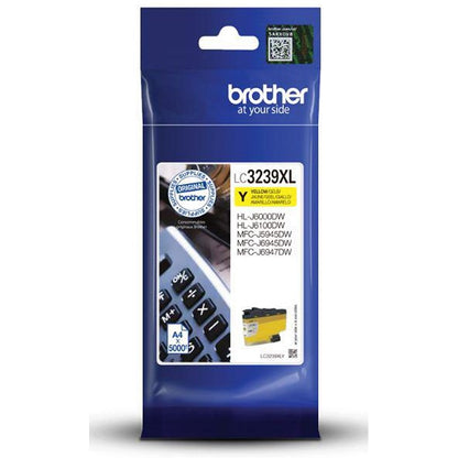 Brother LC3239XLY Inkjet Cartridge High Yield Yellow LC3239XLY