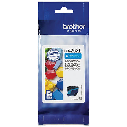 Brother LC426XLC Inkjet Cartridge High Yield Cyan LC426XLC