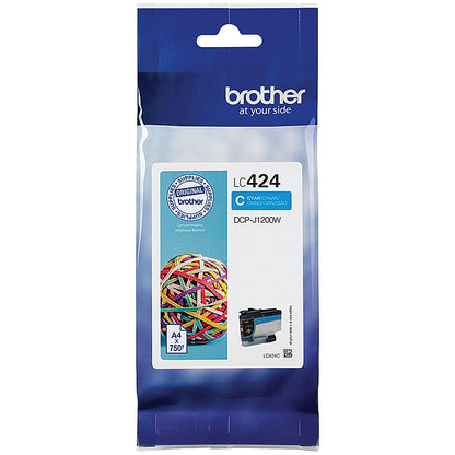 Brother LC424C Inkjet Cartridge Cyan LC424C