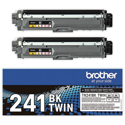 Brother TN-241BKTWIN Toner Cartridge Black Twinpack TN241BKTWIN