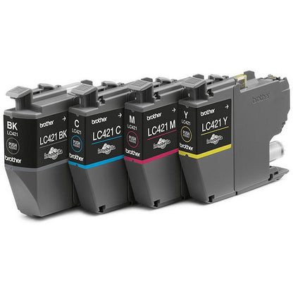 Brother LC421 Inkjet Cartridge CMYK Multipack LC421VAL