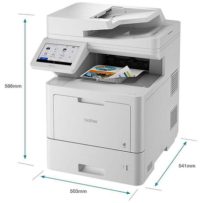 Brother MFC-L9670CDN A4 Wired All-In-One Colour Laser Printer, White