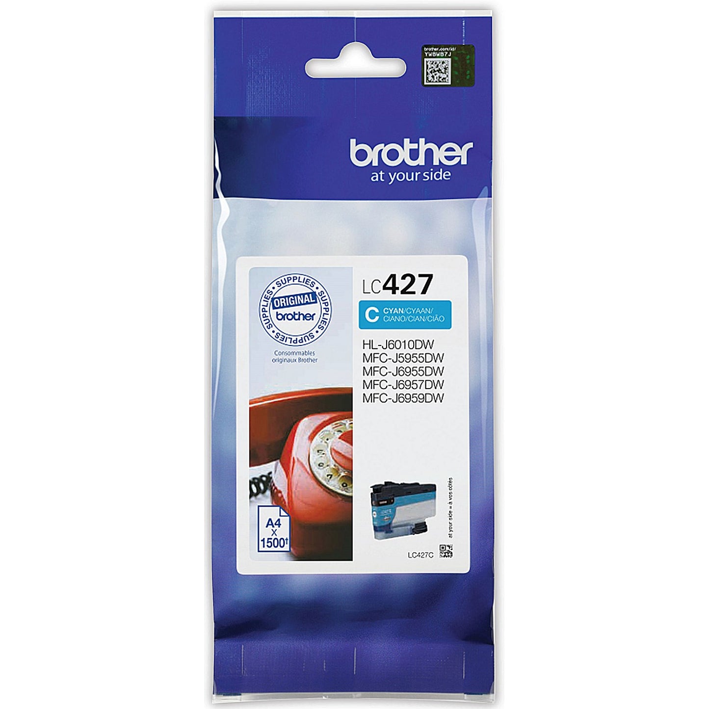 Brother LC427C Inkjet Cartridge Cyan LC427 C