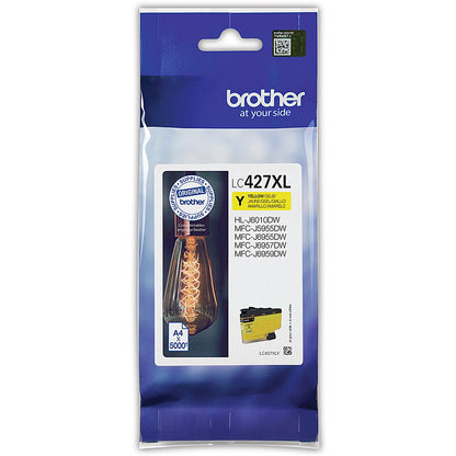 Brother LC427XLY Inkjet Cartridge High Yield Yellow LC427XLY