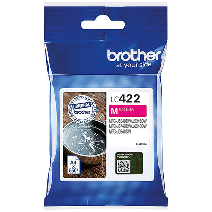 Brother LC422M Inkjet Cartridge Magenta LC422M