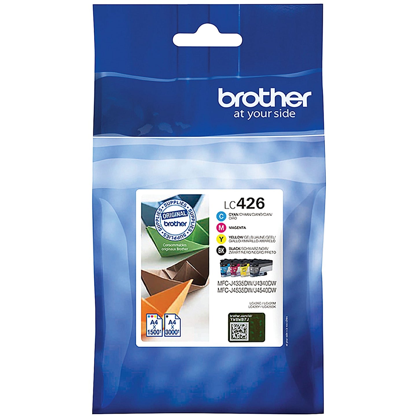 Brother LC426 Inkjet Cartridge CMYK Multipack LC426VAL