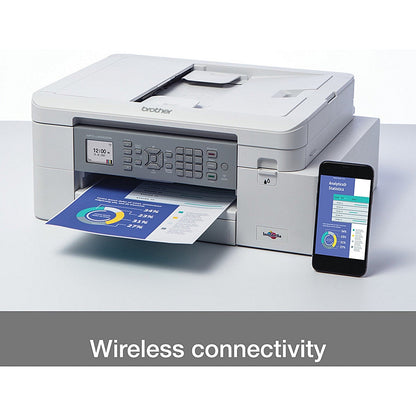 Brother MFC-J5740DW A3 Wireless All-In-One Colour Inkjet Printer, White Easy2Order : BA81785