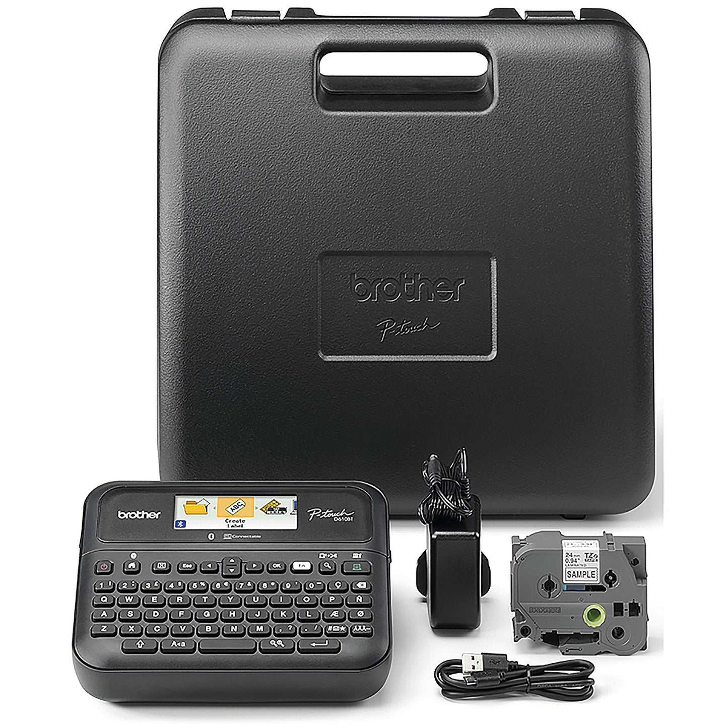Brother P-Touch PT-D610BTVP Label Printer, Desktop