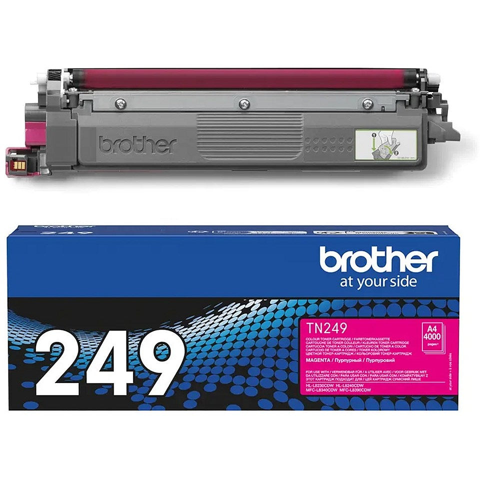 Brother TN-249M Toner Cartridge Ultra High Yield Magenta TN249M