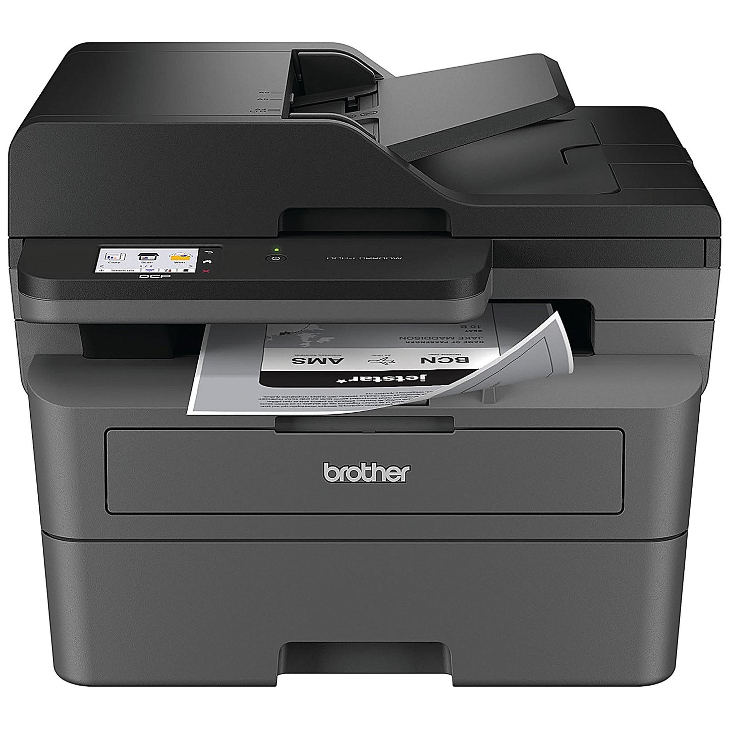 Brother DCP-L2660DW A4 Wireless 3-In-1 Mono Laser Printer, Grey