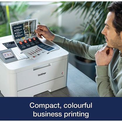 Brother HL-L8230CDW A4 Wireless Colour Laser Printer, Grey