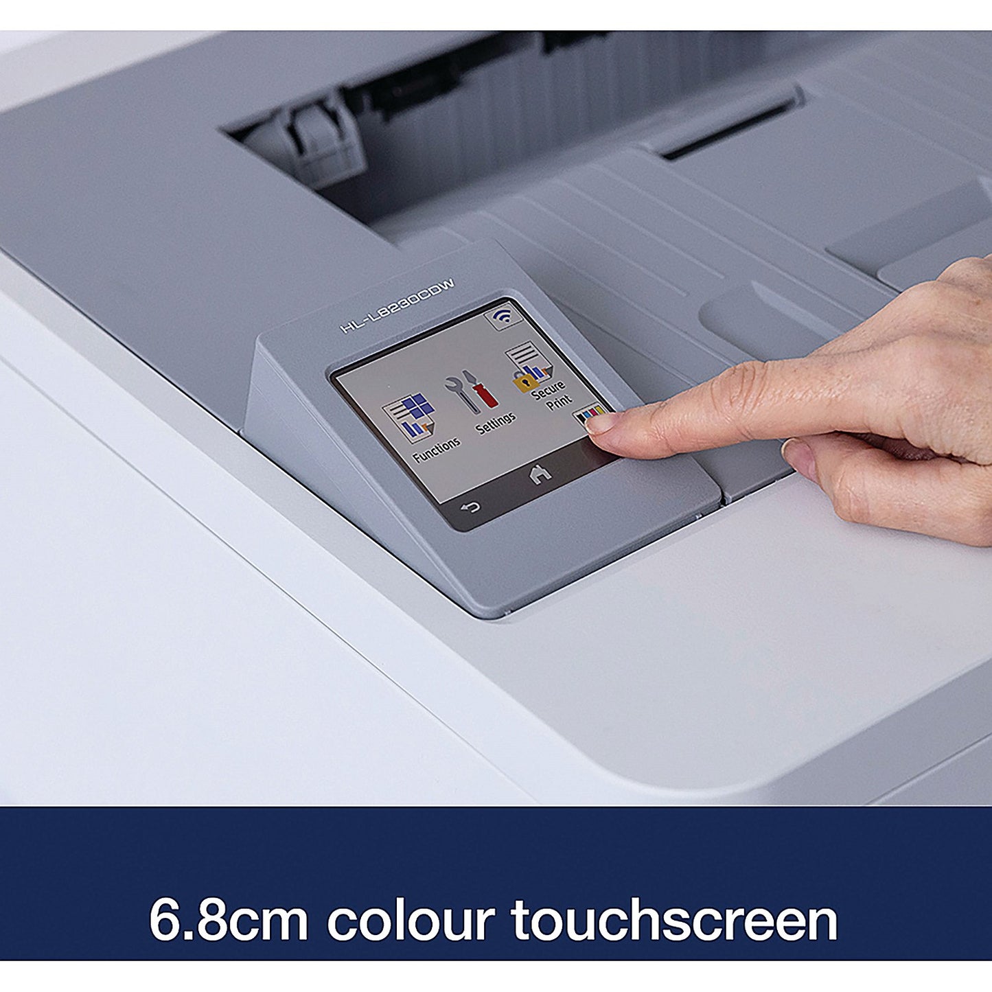 Brother HL-L8230CDW A4 Wireless Colour Laser Printer, Grey