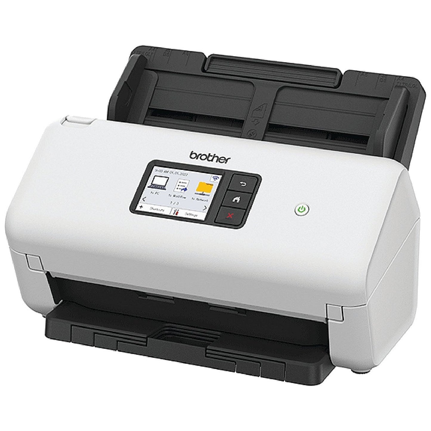 Brother ADS-4550W Desktop Document Scanner with Wired and Wireless Connectivity ADS4550WZU1