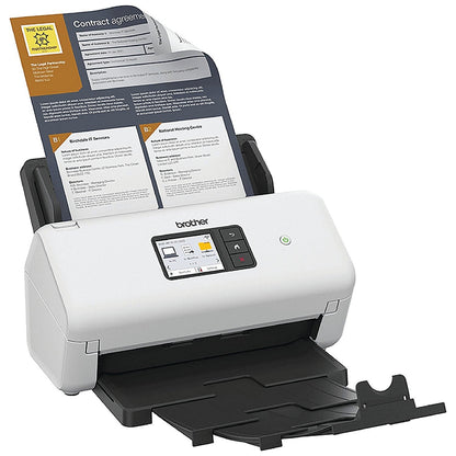 Brother ADS-4550W Desktop Document Scanner with Wired and Wireless Connectivity ADS4550WZU1