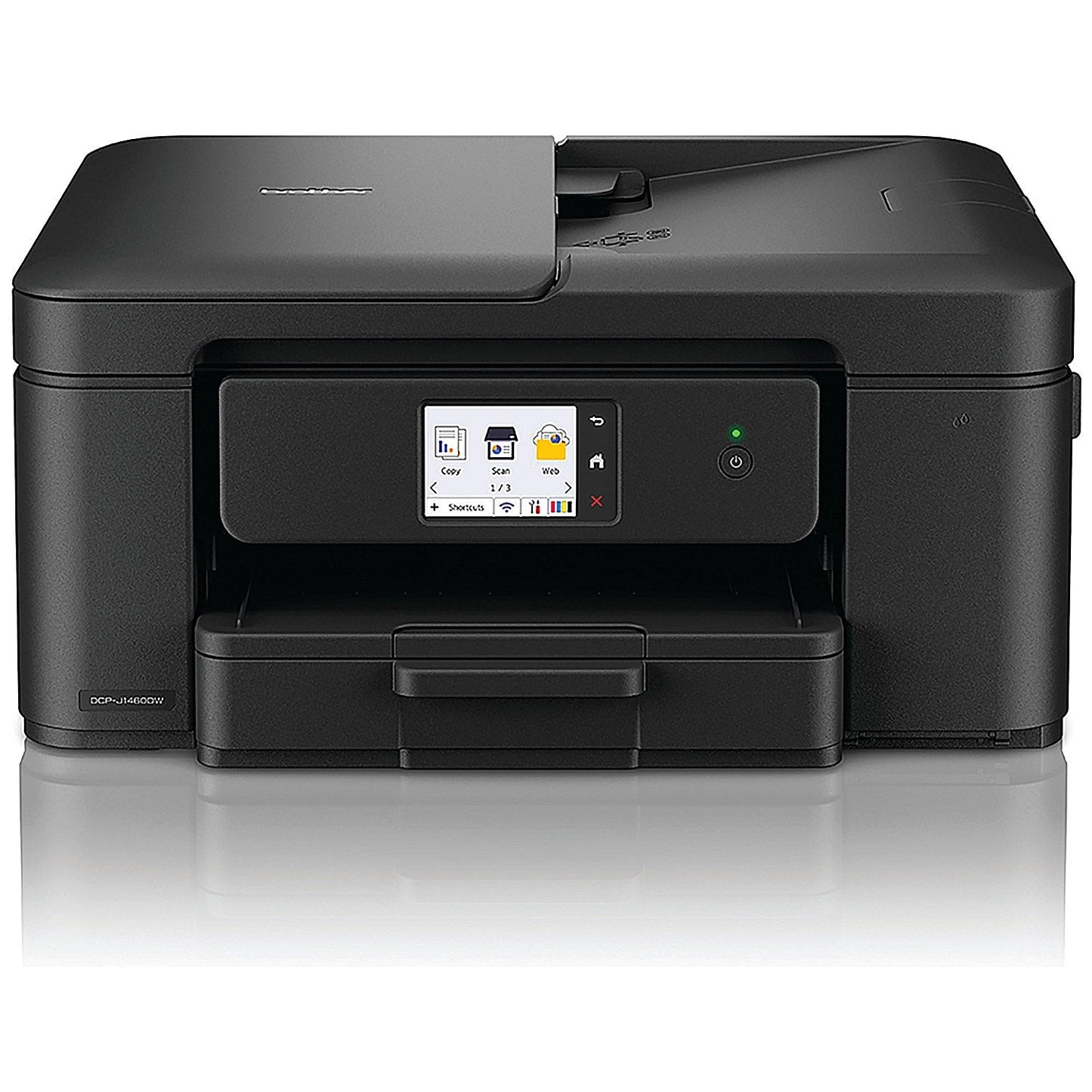 Brother DCP-J1460DW 3-in-1 Wireless Colour Inkjet Printer, Black