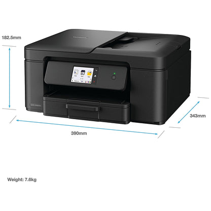 Brother DCP-J1460DW 3-in-1 Wireless Colour Inkjet Printer, Black
