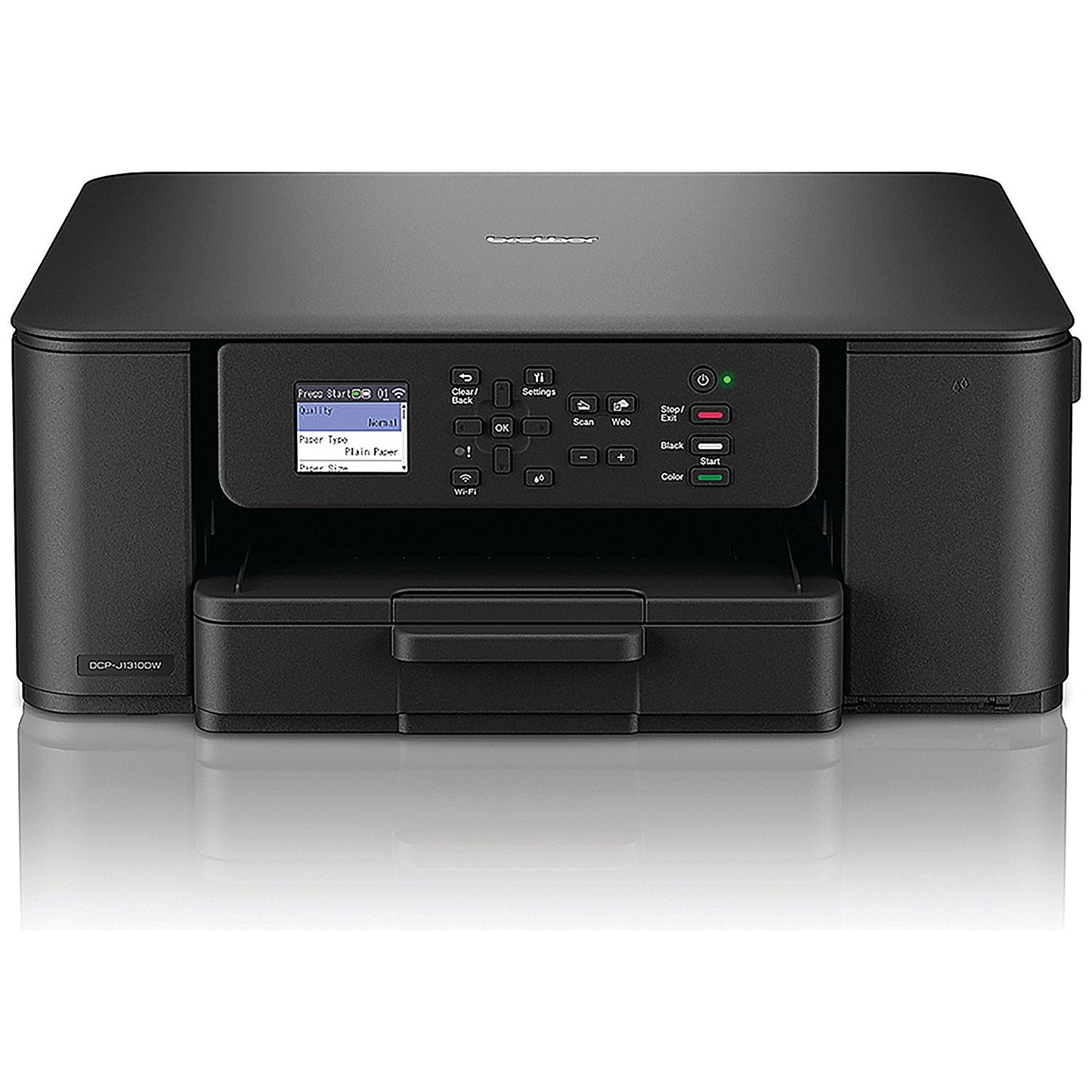 Brother DCP-J1310DW 3-in-1 Wireless Colour Inkjet Printer, Black