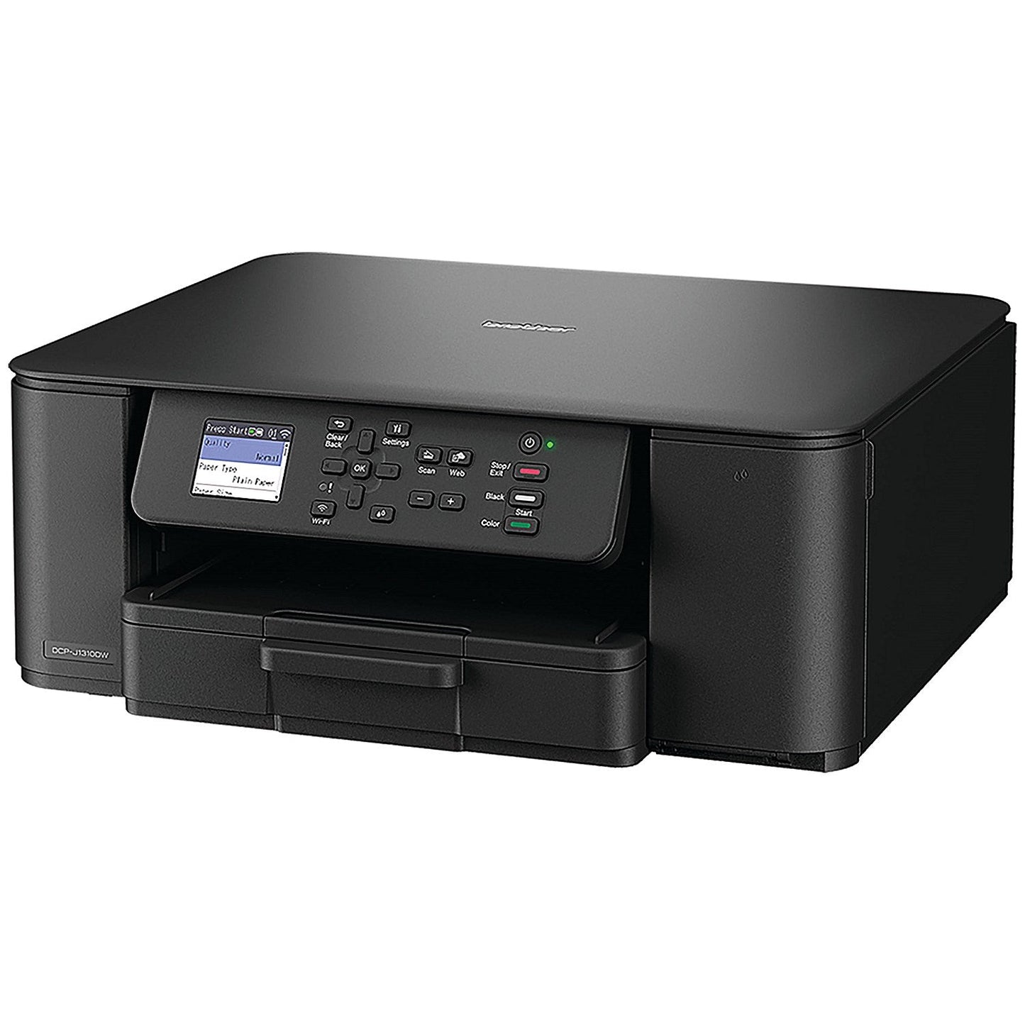 Brother DCP-J1310DW 3-in-1 Wireless Colour Inkjet Printer, Black