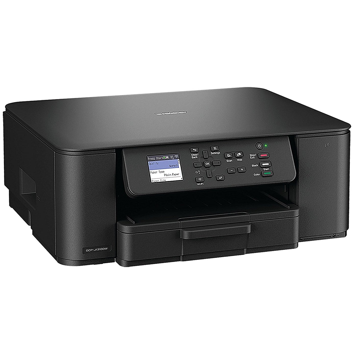Brother DCP-J1310DW 3-in-1 Wireless Colour Inkjet Printer, Black