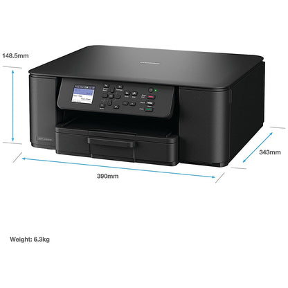 Brother DCP-J1310DW 3-in-1 Wireless Colour Inkjet Printer, Black