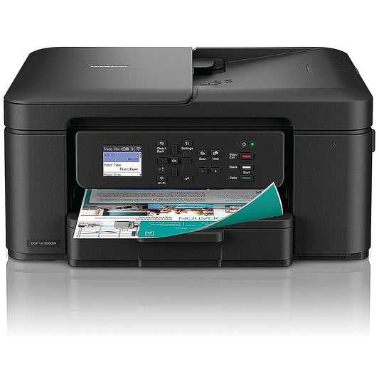 Brother DCP-J1360DW 3-in-1 Wireless Colour Inkjet Printer, Black