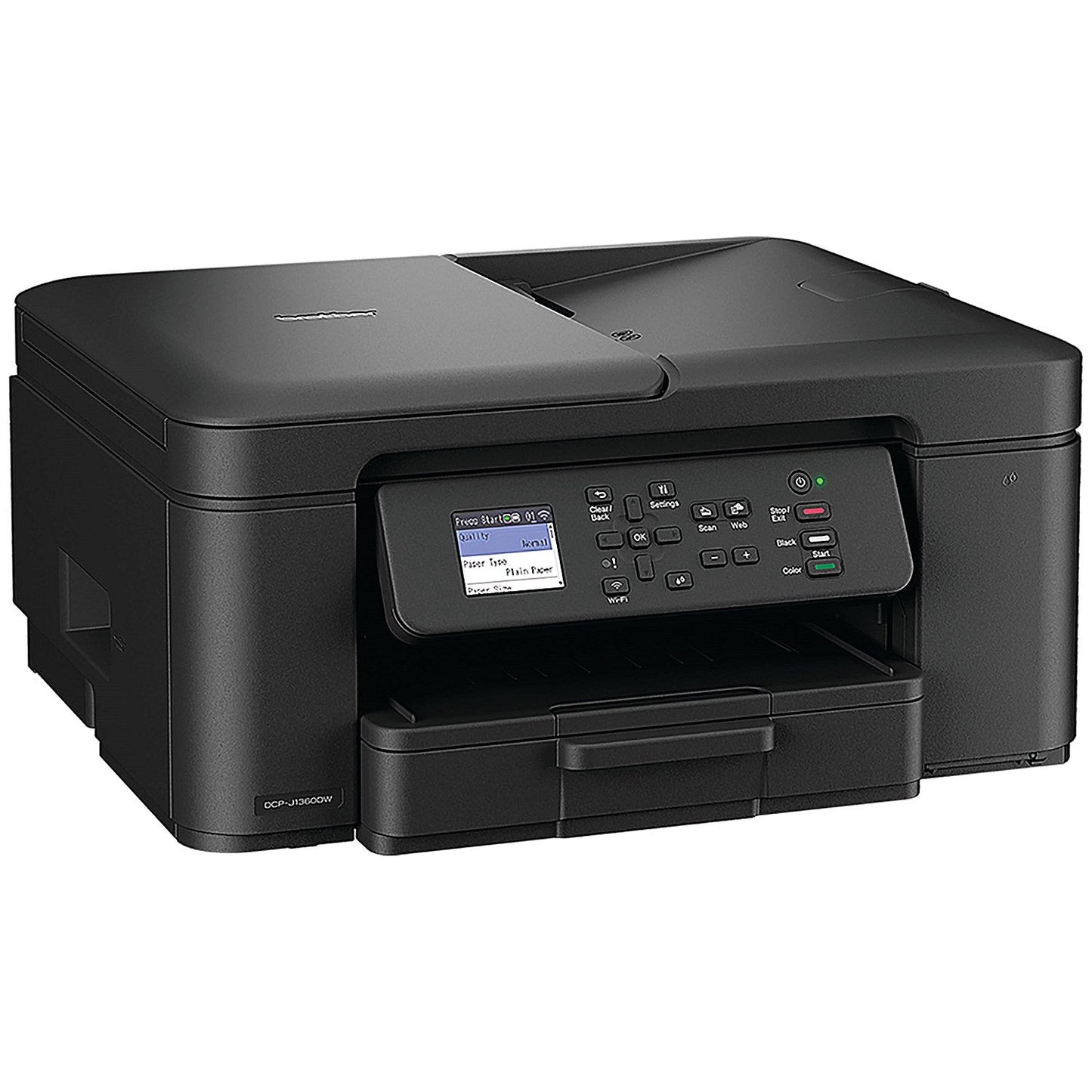 Brother DCP-J1360DW 3-in-1 Wireless Colour Inkjet Printer, Black