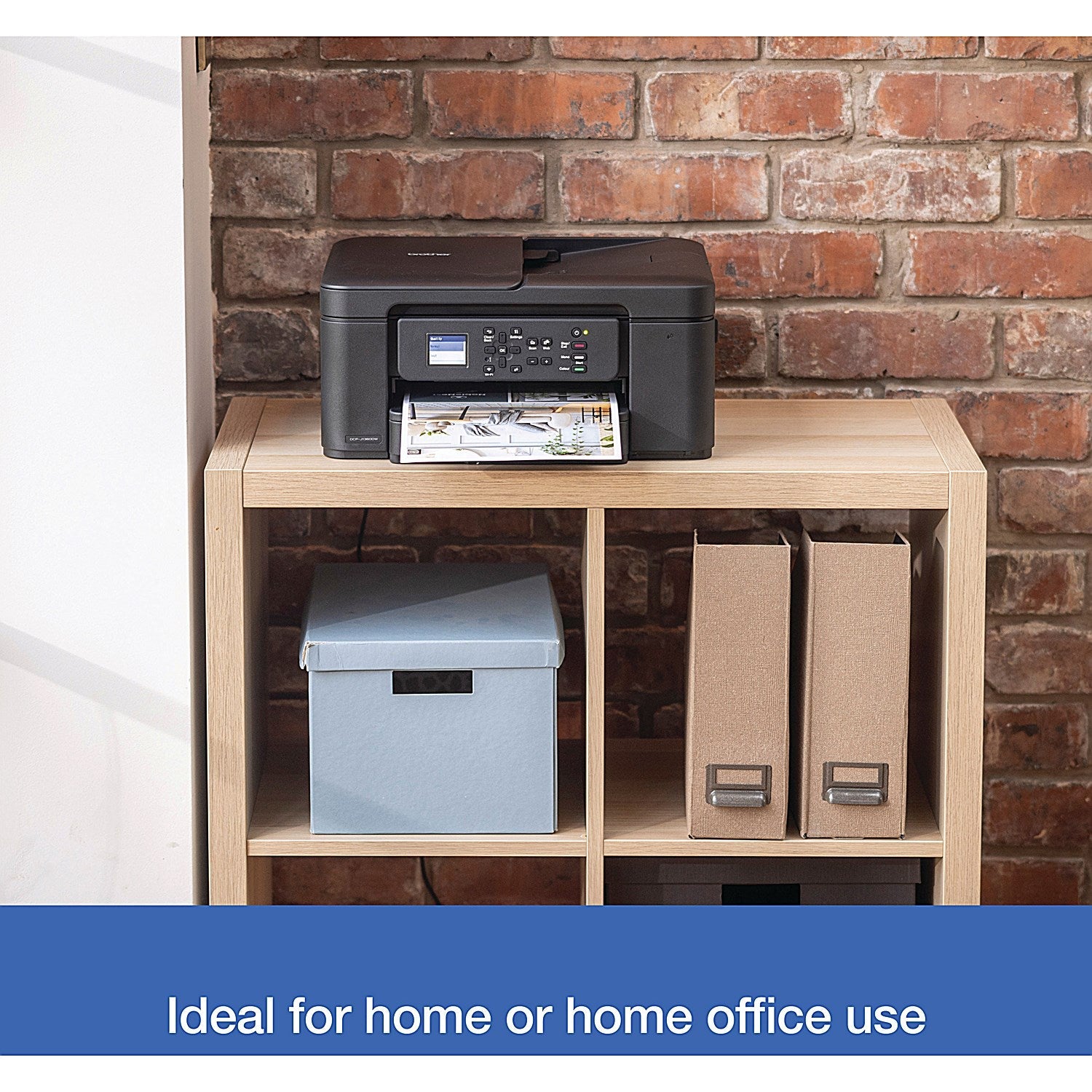 Brother DCP-J1360DW 3-in-1 Wireless Colour Inkjet Printer, Black Easy2Order : BA83875