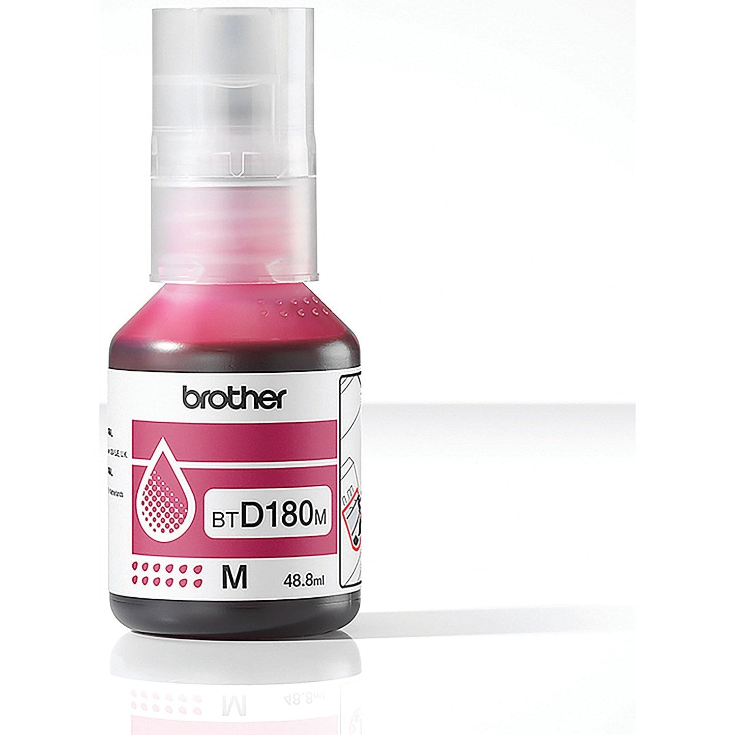 Brother Ink Bottle Super High Yield Magenta BTD180M