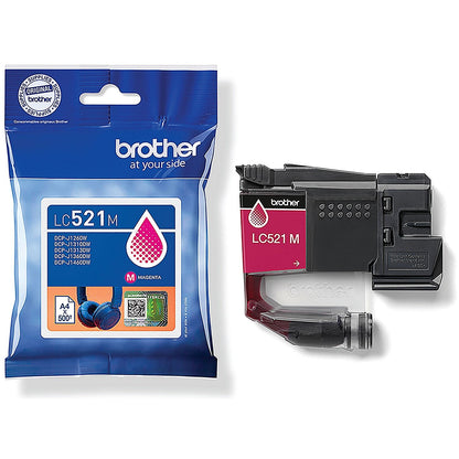 Brother LC-521M Magenta Ink Cartridge LC521M