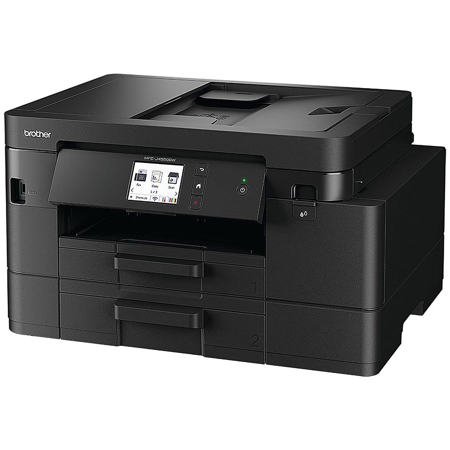 Brother MFC-J4550DW 4-in-1 Wireless Colour Inkjet Printer, Black