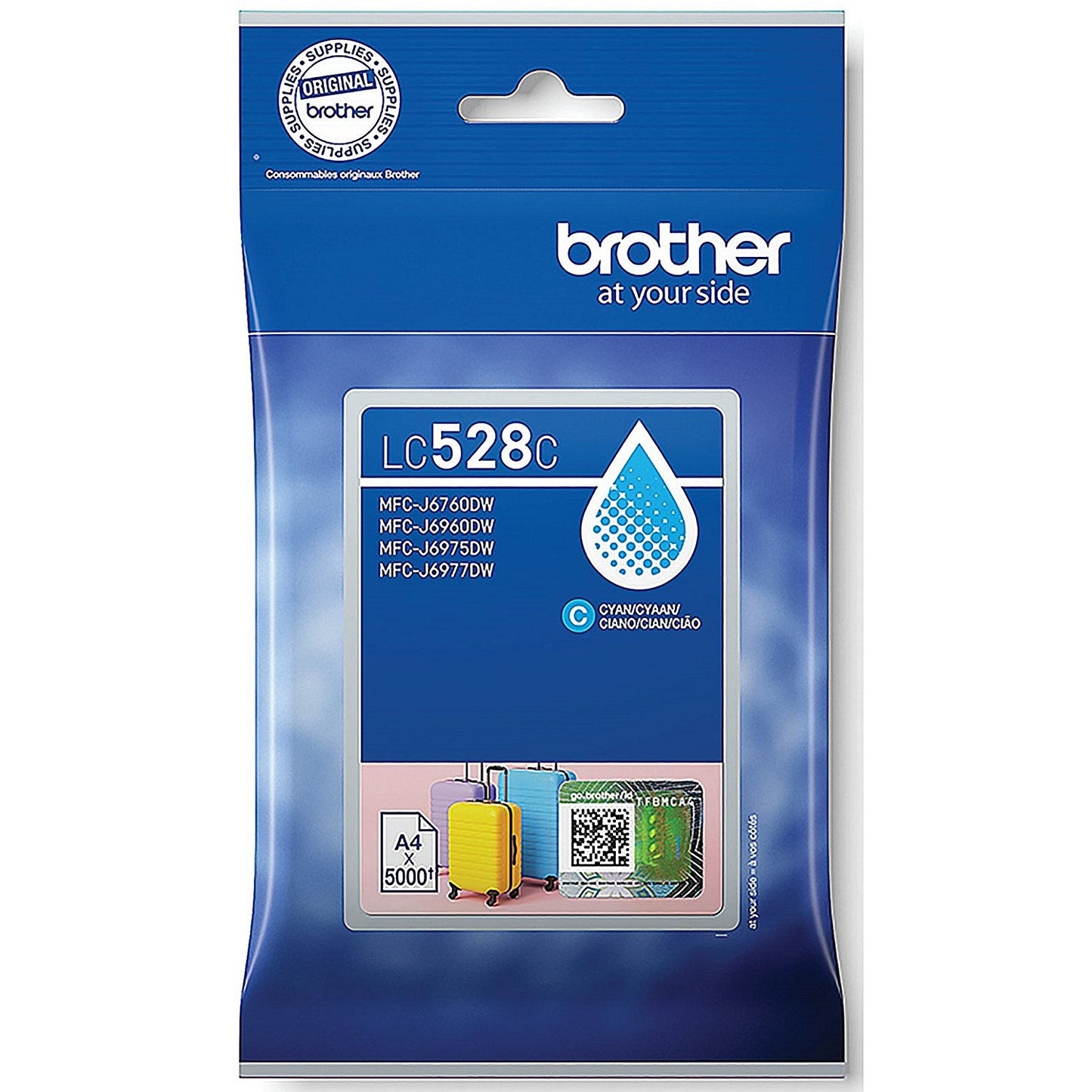 Brother Lc528 Xhy Cyan Ink Cartridge