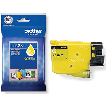 Brother Lc528 Xhy Yellow Ink Cartridge