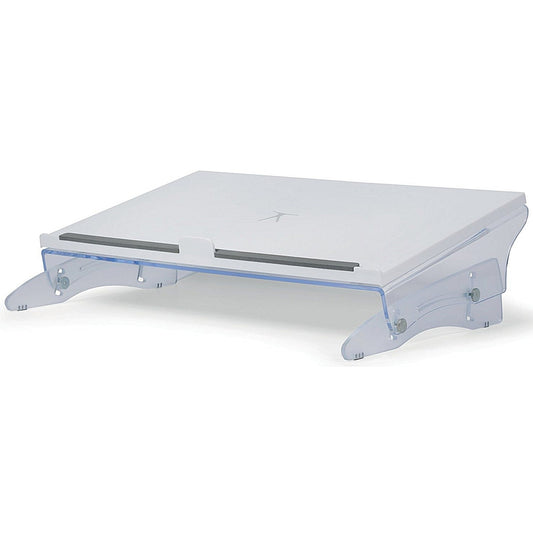 Bakker Elkhuizen FlexDesk 630 2-in-1 Stand and Document Holder, Clear