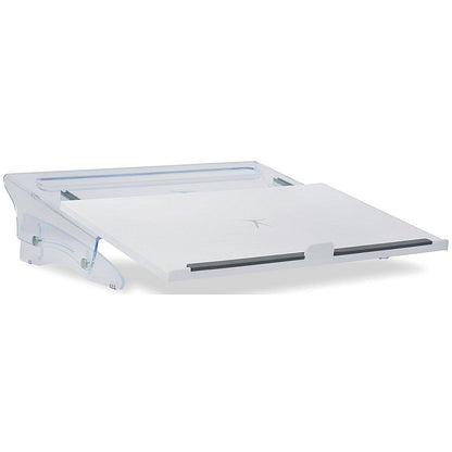 Bakker Elkhuizen FlexDesk 630 2-in-1 Stand and Document Holder, Clear